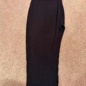 SHEIN Black Maxi Skirt